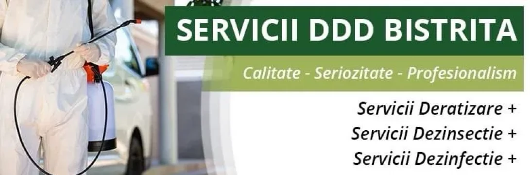 Prestări servicii dezinfectie , dezinsectie , deratizare